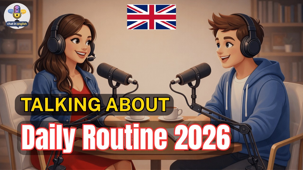 Speak About Your Daily Routine Like a Native in 2026 | Real English Conversation Practice