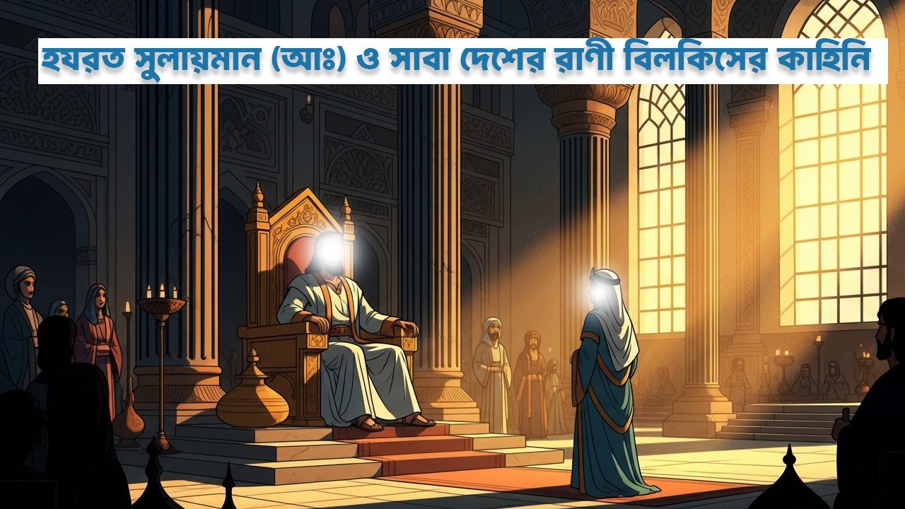 হযরত সুলায়মান (আঃ) ও বিলকিস রাণীর কাহিনি | Queen Bilqis & Prophet Sulaiman Story | Story Bangla