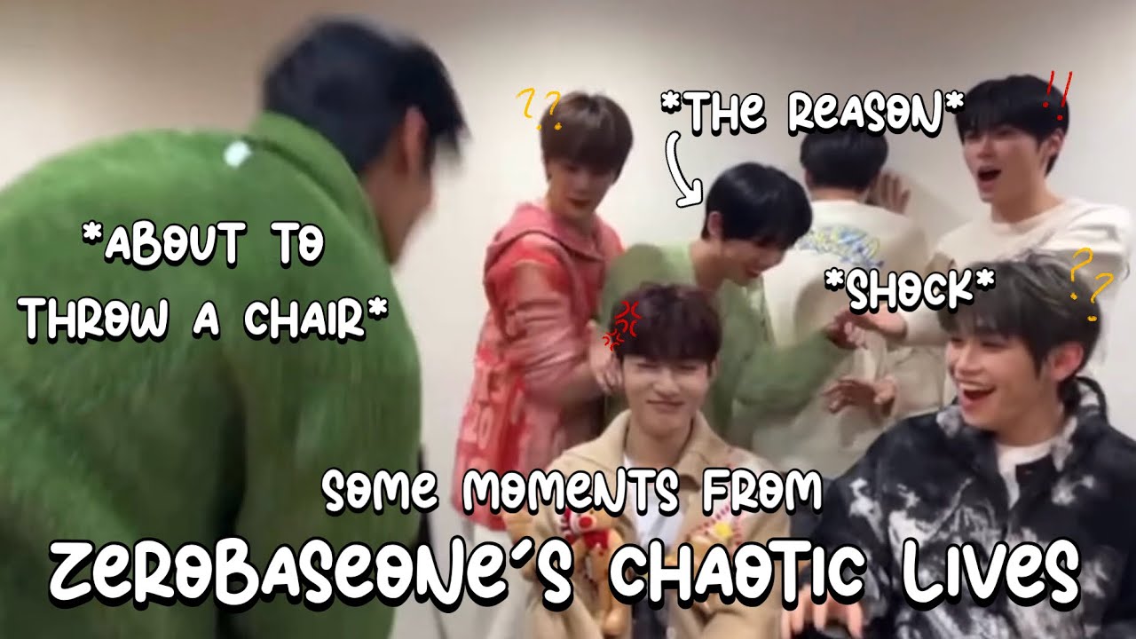 moments from zerobaseone’s chaotic lives that i think about a lot