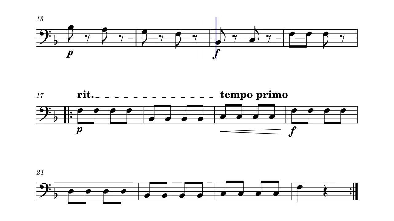 Pizzicato by C.W. Gluck
