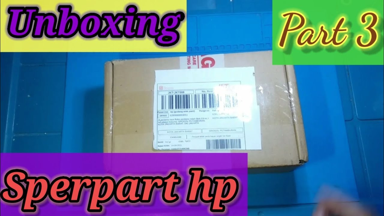 unboxing paket sperpat hp part 3