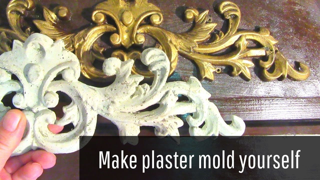 Make your own plaster cast Casting mold to copy an ornament or embellishment Make plaster mold