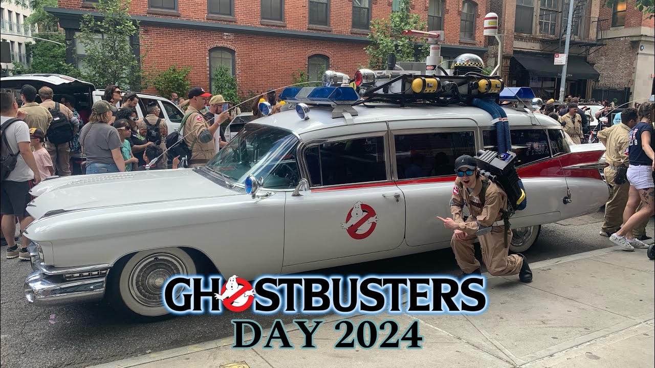 GHOSTBUSTERS DAY 2024 (40th anniversary vlog)