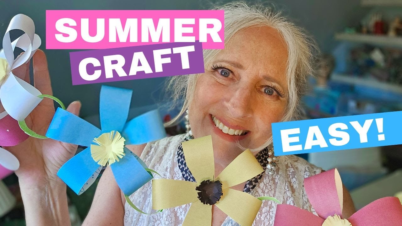 Easiest Summer Flower Craft You'll Ever Make