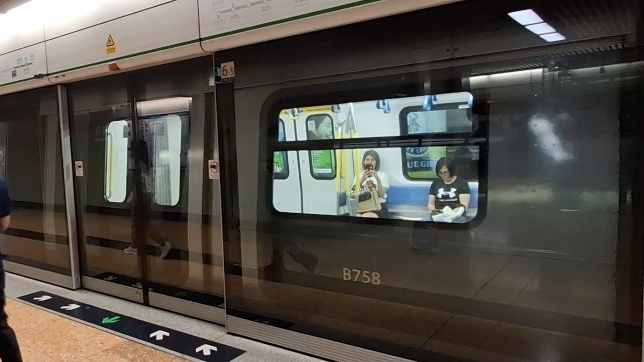 (第一次影觀塘線Q-Train!!!) 港鐵觀塘線 Q-Train A757/A758 : 觀塘站 至 旺角站 之 原速行車片段 (同場加映 : 觀塘站KONE升降機)
