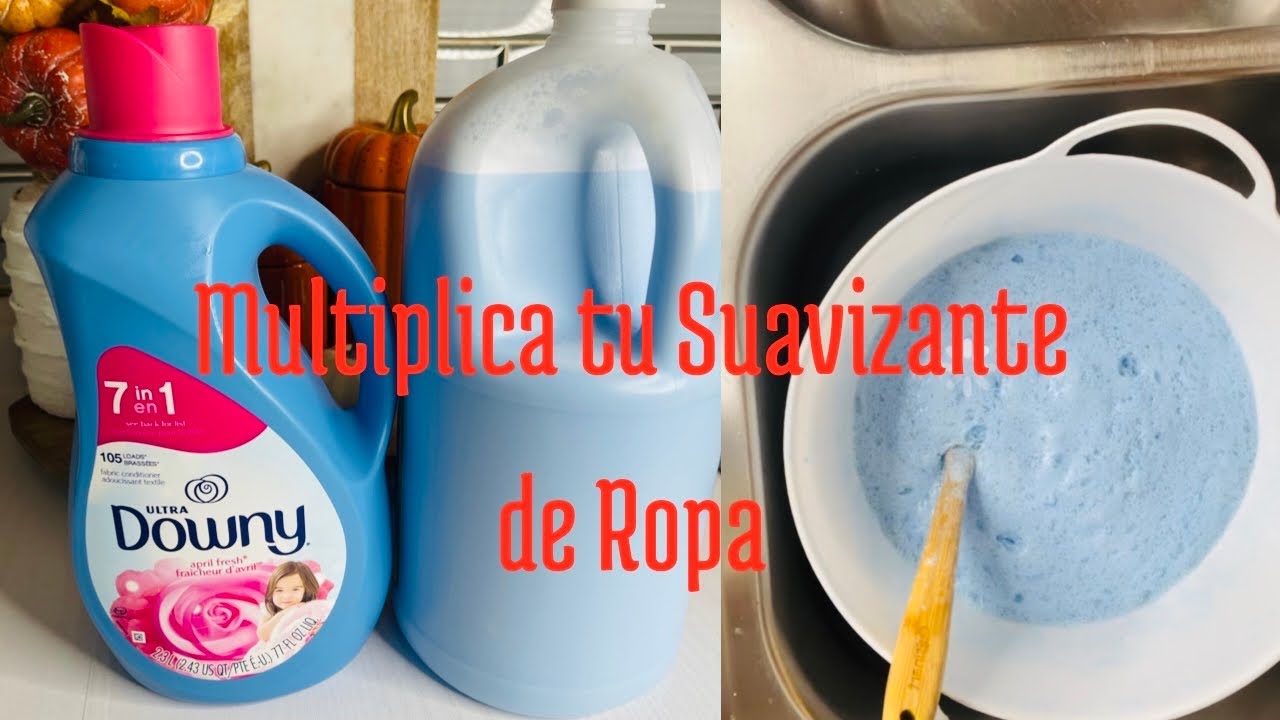 Quieres que te Rinda el Suavizante de Ropa? Yo te enseño a Multiplicar tu suavizante de Tela Fácil