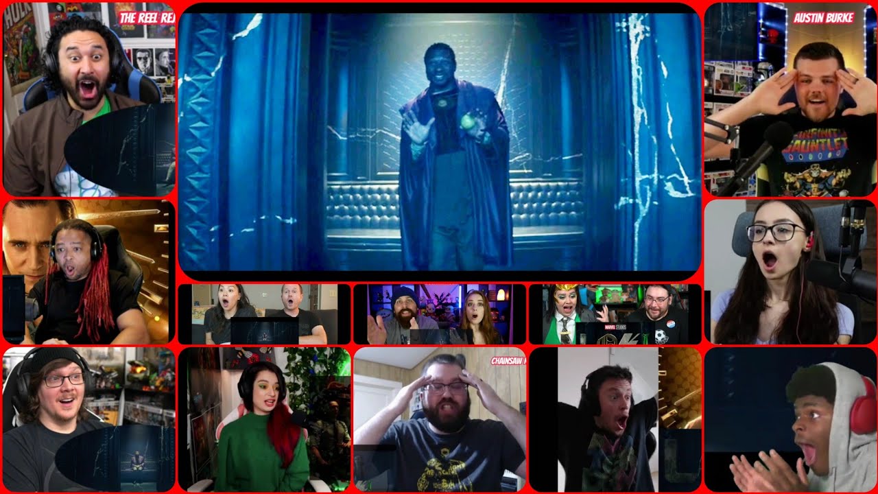 Reactors React To Kang The Conqueror scene. Loki main villain scene reaction. Episode 6.