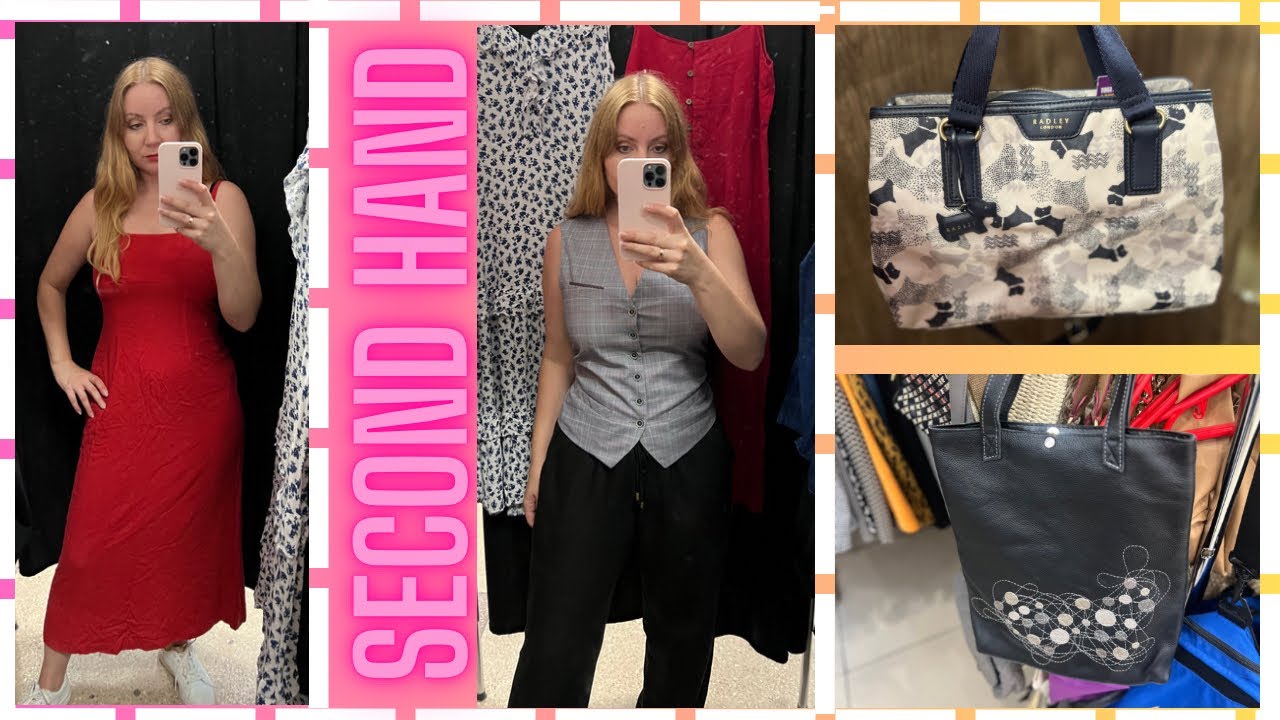 Знахідки в Секонд Хенд / Radley, Barbour, Massimo Dutti / Vlog Second Hand