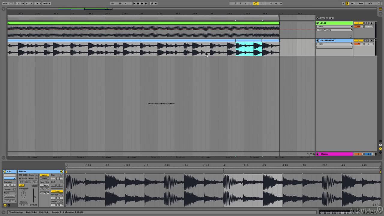 Dance Music Styles 104: Drum and Bass - 18. Not Enough Drum Variation