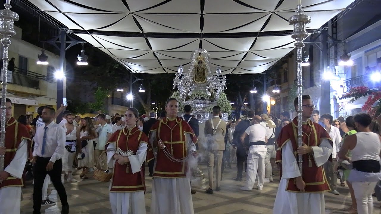 Solemne Procesión de la Virgen del Carmen de Isla Cristina. 16 7 2024.