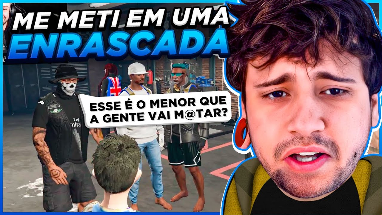 BRUNINHO SE METEU EM UMA ENRASCADA no GTA RP