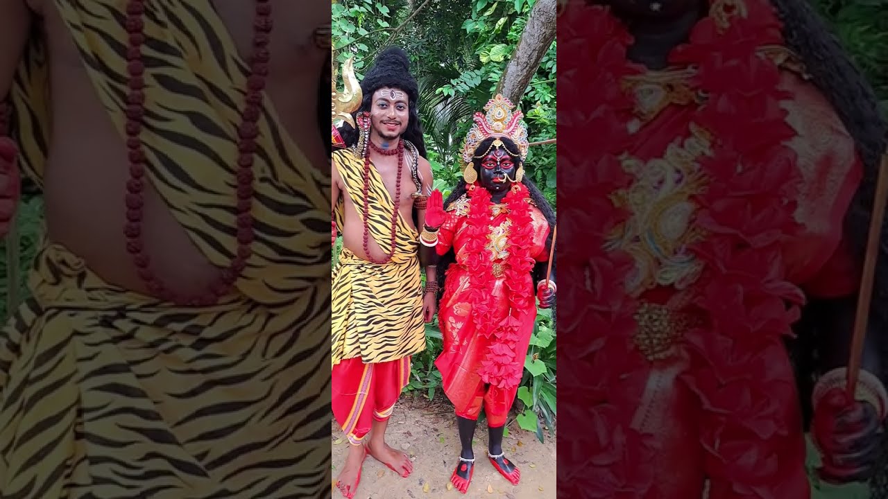Mahalaya shooting video #krishna #kali #foryou #foryoupage #shooting