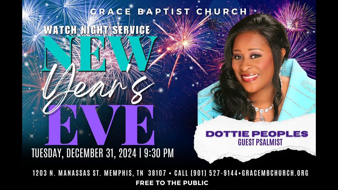 Dottie Peoples at Grace Missionary Baptist Church | He Meant It for my Good, God Can, Oh What Love