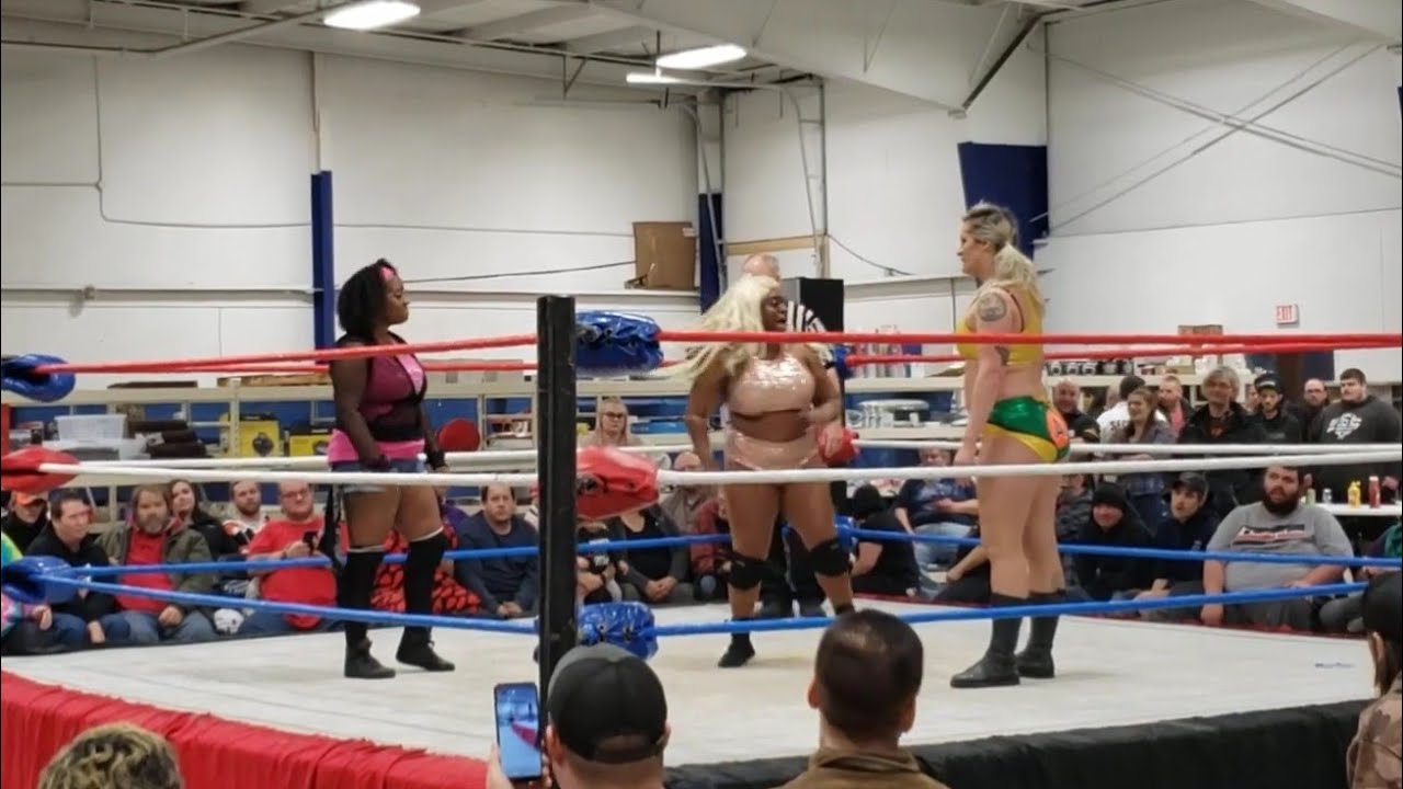 Dajaé Simone vs Luscious Latasha vs Ashley A Wrestler