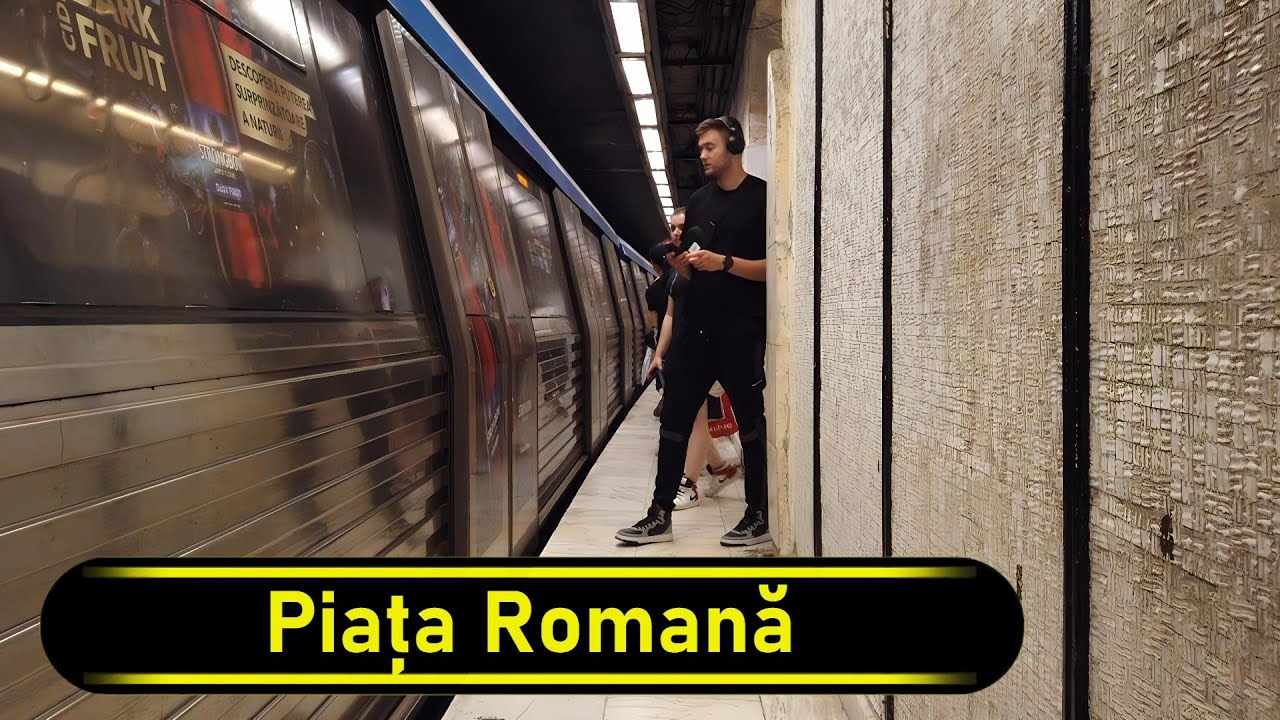 Metro Station Piața Romană - Bucharest 🇷🇴 - Walkthrough 🚶
