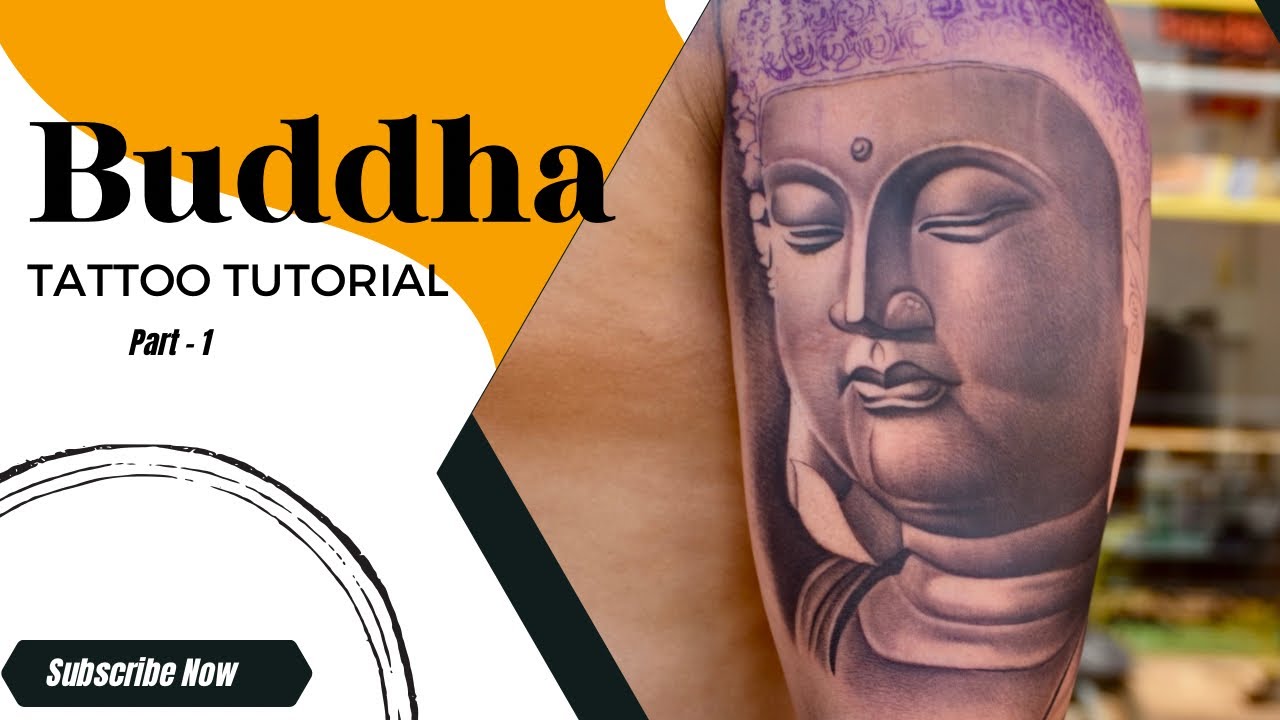 Buddha Tattoo Tutorial | Real Time | ​⁠@SullenTV
