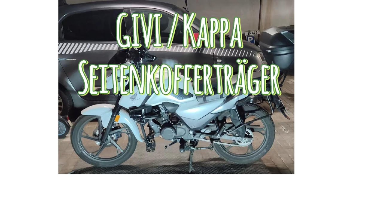 Hobda CB125F - Ich habe mir die GIVI Seitenkofferträger Gegönnt