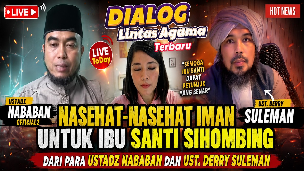 🔴LIVE DIALOG LINTAS AGAMA TERBARU  EPISODE 390/ KAMIS  MALAM 20 AGUSTUS 2026.