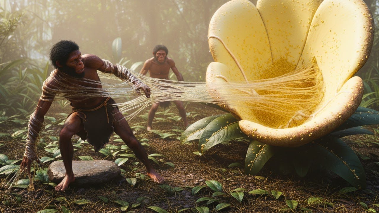 Life 4.7 Million Years Ago | Homo Habilis and The Giant Carnivorous Plant