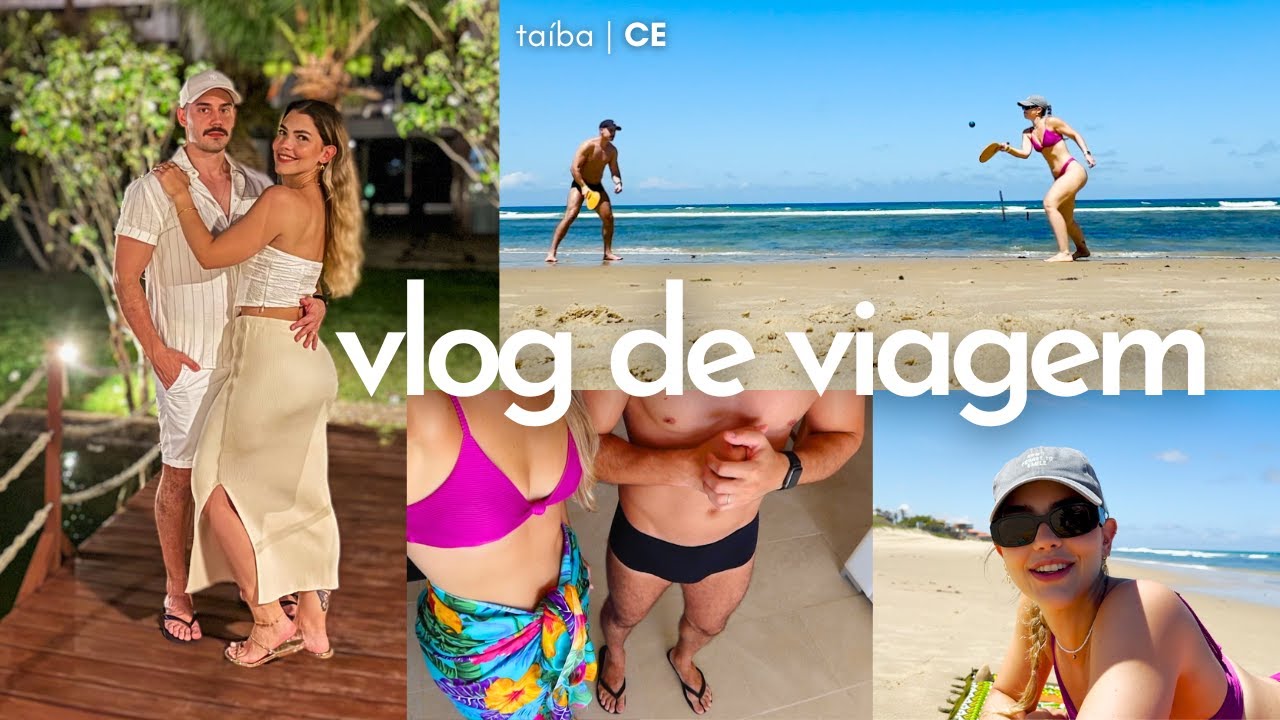 CHEGAMOS EM TAÍBA, ANO NOVO, MELHOR PRAIA, TREINO, NOSSAS FÉRIAS #vlog
