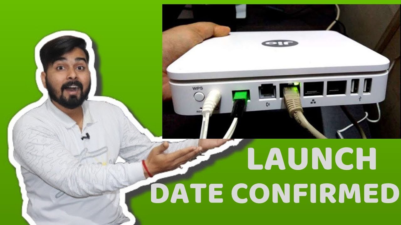 Jio Giga Fiber Launch Date Confirmed!