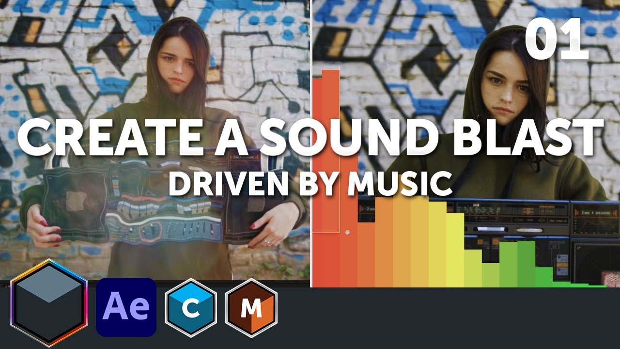 Create a Soundwave Blast Effect with Boris FX Suite [Part One - Data Collection]