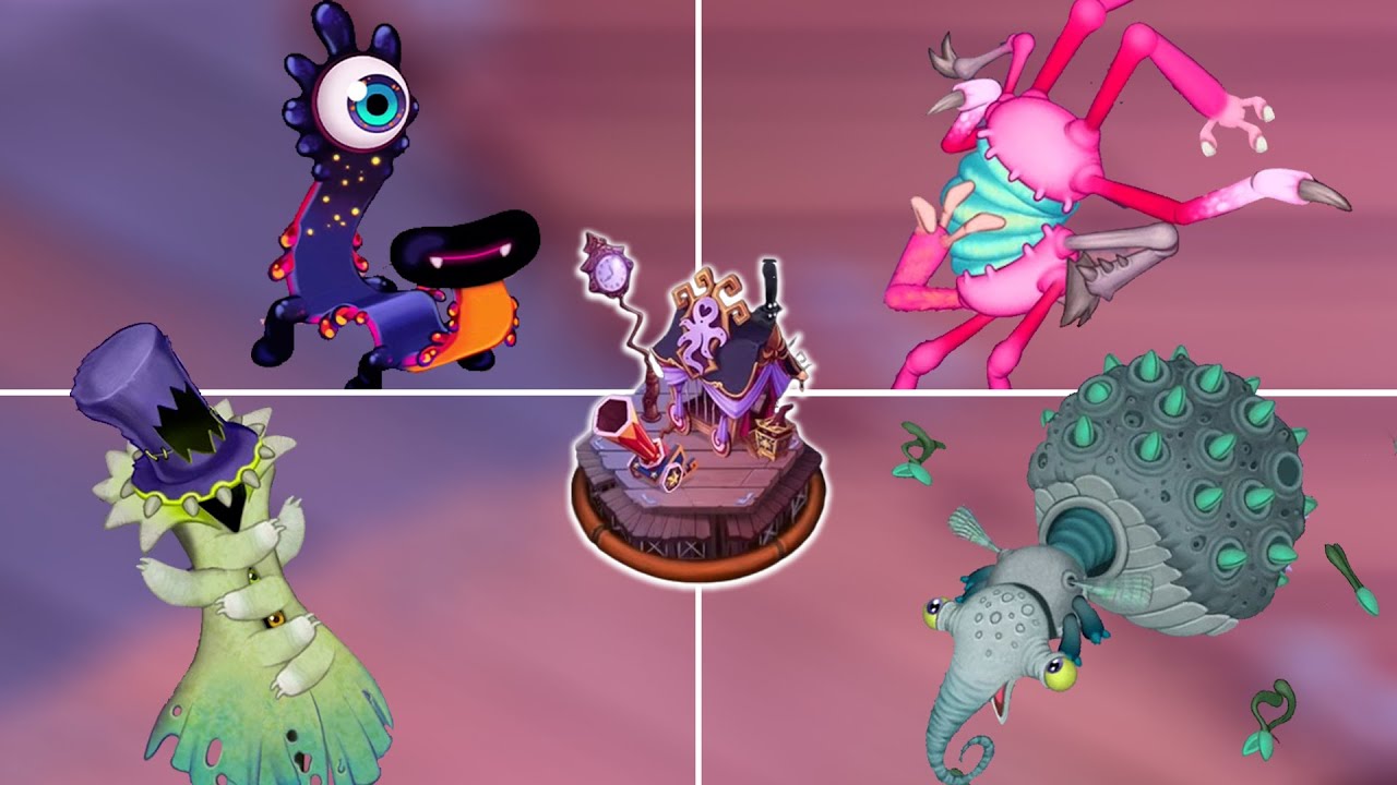 Paironormal Carnival - All Monster Sounds and Animations (My Singing Monsters)