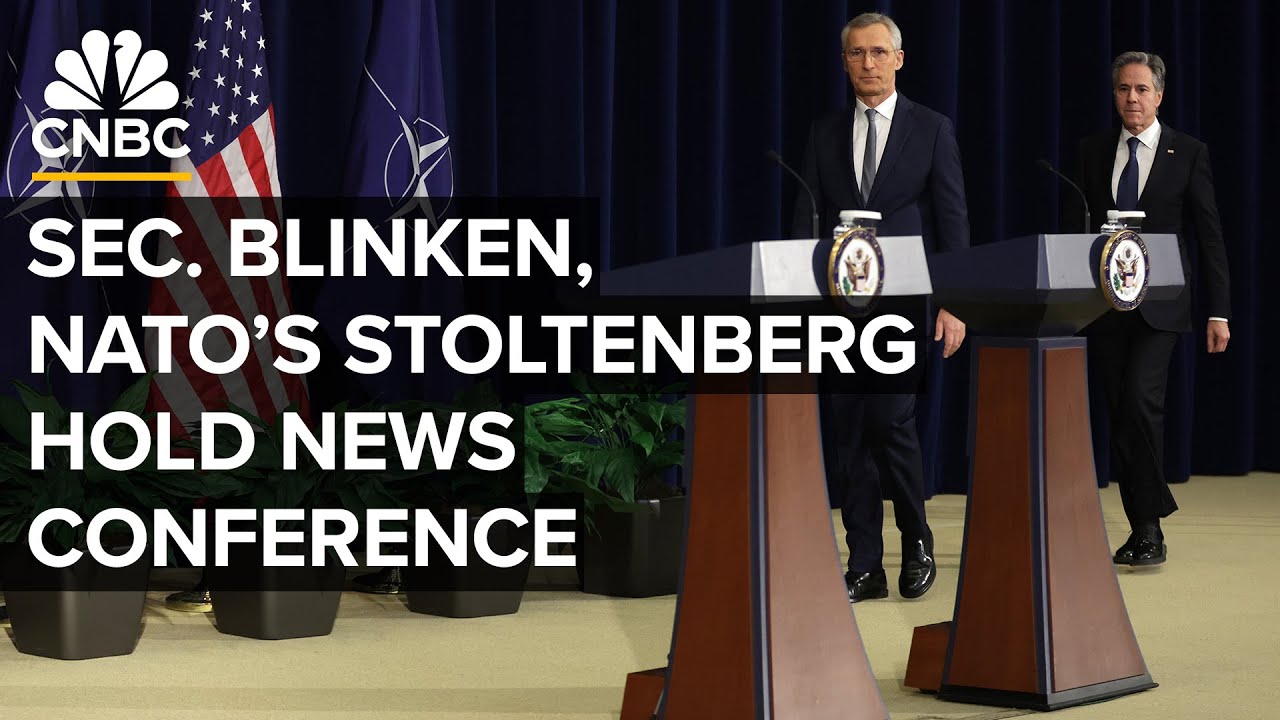 Secretary of State Blinken and NATO Sec. Gen. Stoltenberg hold joint news conference — 6/18/24