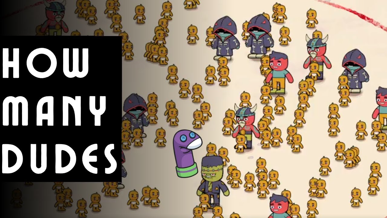 Building A HUGE Skeleton Army in How Many Dudes