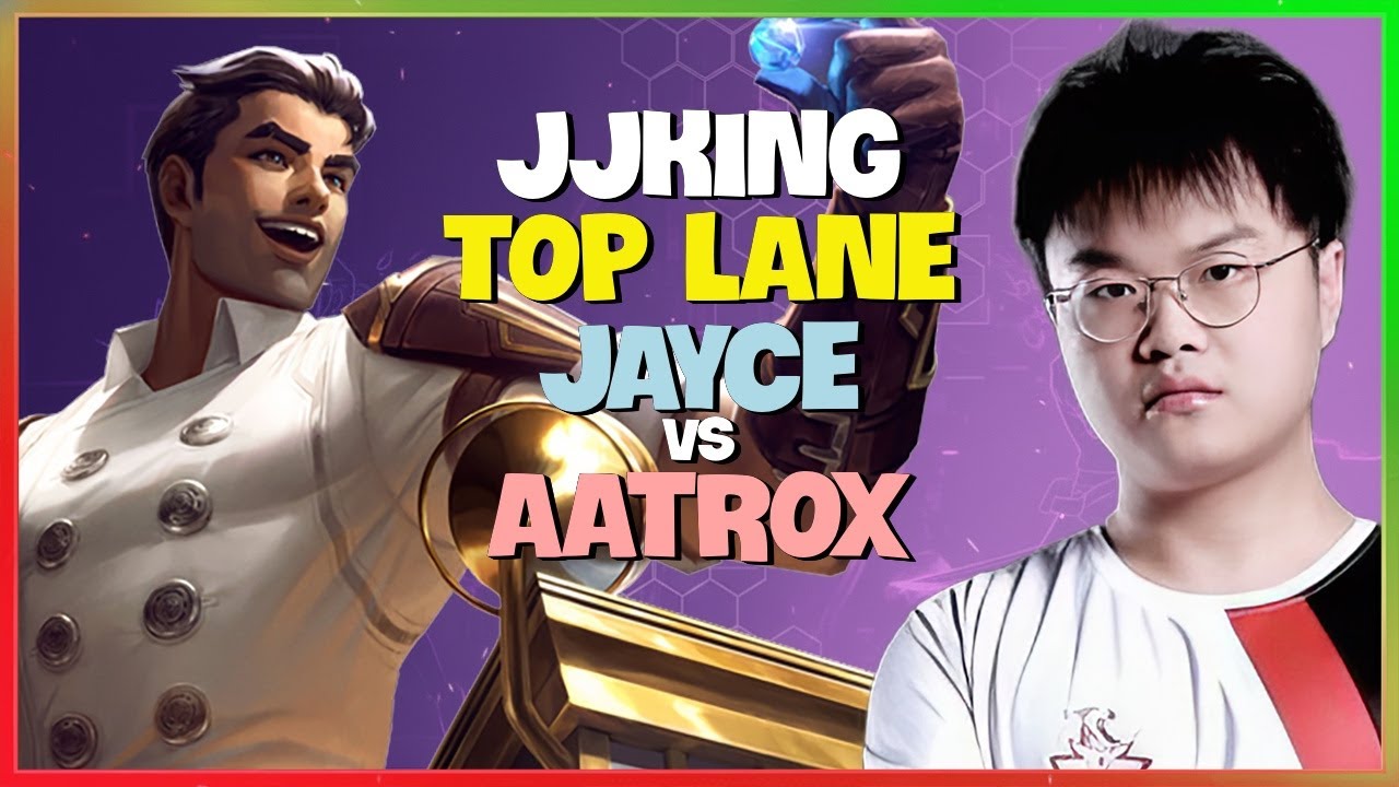 JJking Jayce: This Rank 1 Fiora Main is DEVASTATING the Super Server Aatrox - Engsub