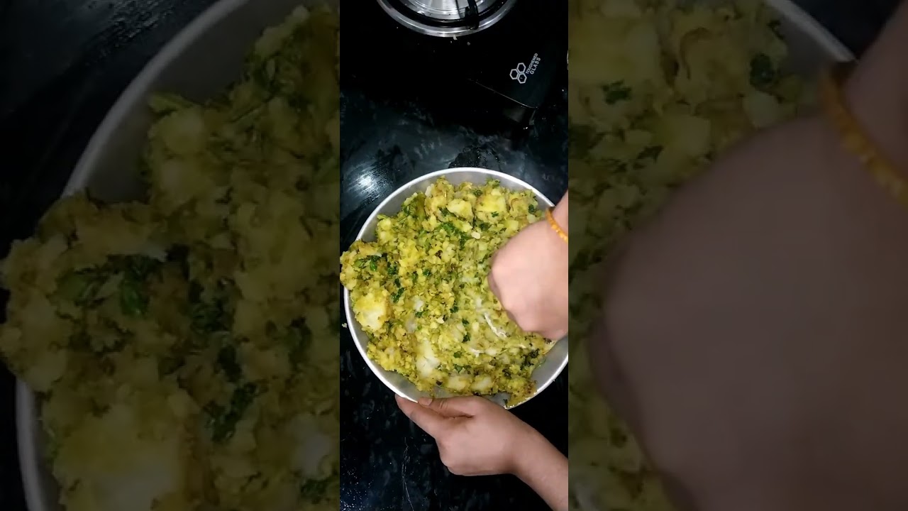 Alu matar Paratha (New recipe)