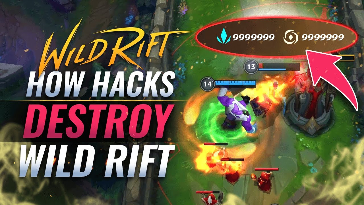 How HACKS are DESTROYING Wild Rift (LoL Mobile)