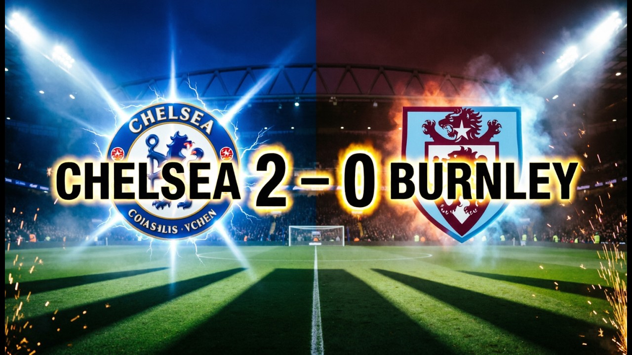 Chelsea vs Burnley LIVE 🔥 Premier League 2025/26 Full Match Simulation | EPL Action