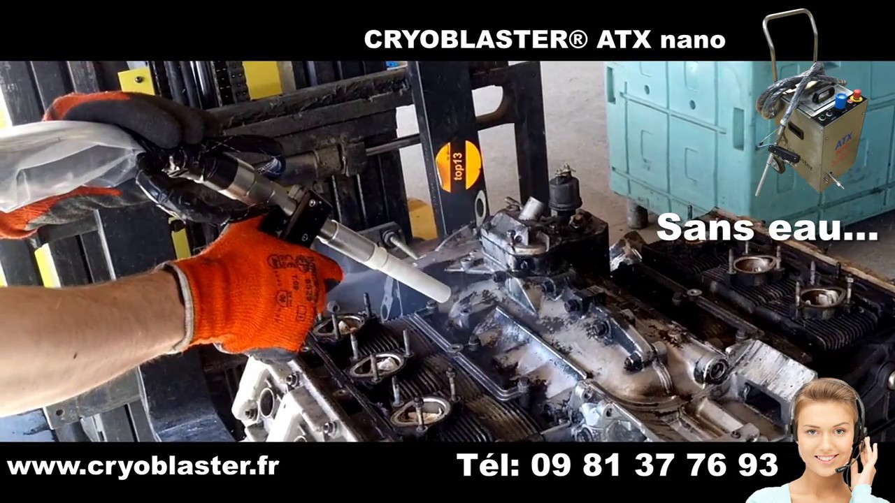 Nettoyage moteur voiture - Nettoyage Cryogénique