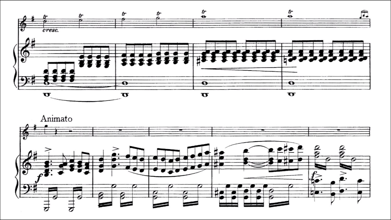 Sitt, Hans Violin Concertino in E minor, Op.31 for violin + piano