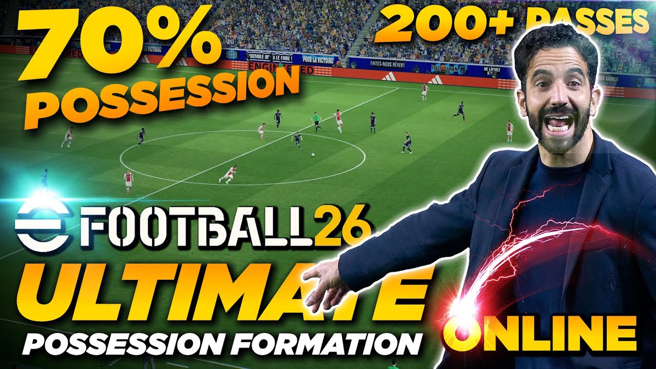 eFootball&trade; | Dominating Online PVP Divisions with the Ultimate Possession Formation! [no commentary]