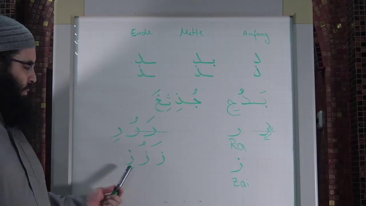 Das arabische Alphabet Teil 3
