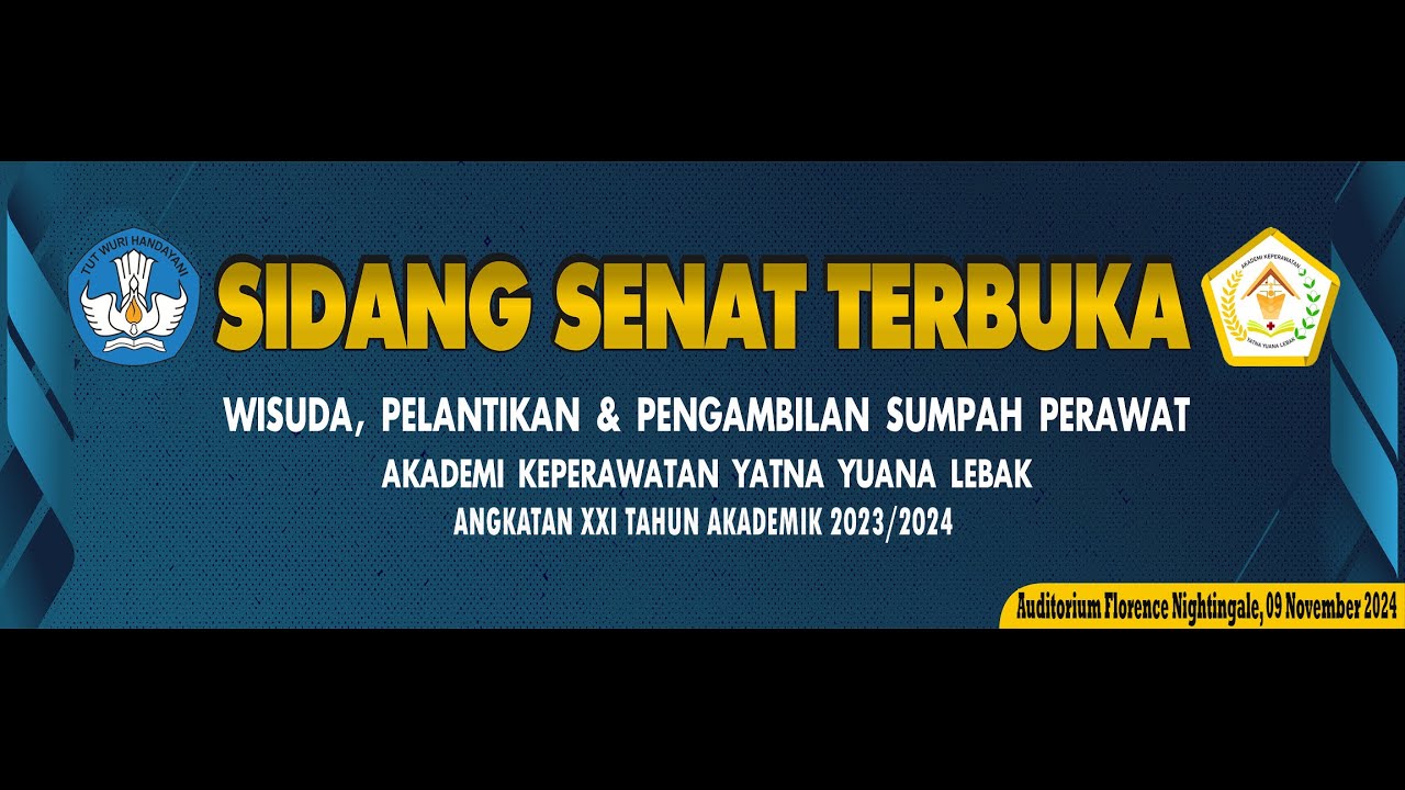 WISUDA ANGKATAN XXI TAHUN AKADEMIK 2023/2024