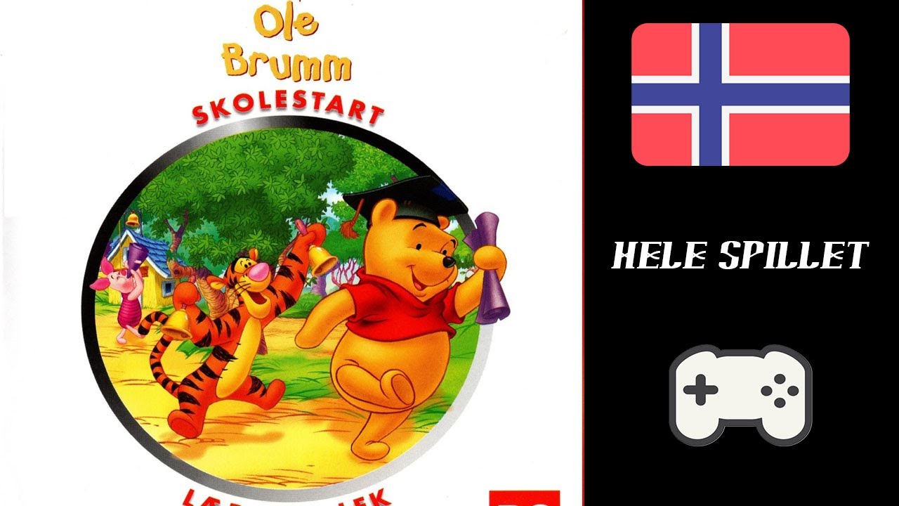 Disneys Ole Brumm: Skolestart (1999) - PC - Norsk tale