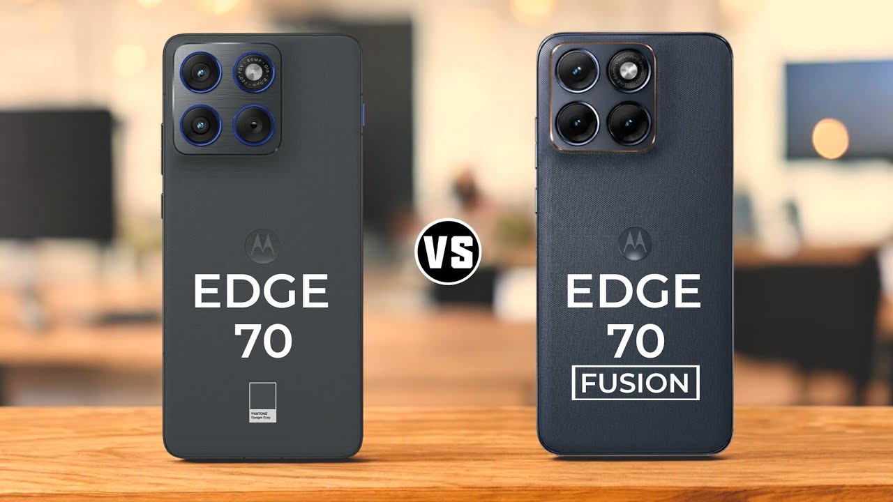 Motorola Edge 70 vs Motorola Edge 70 Fusion