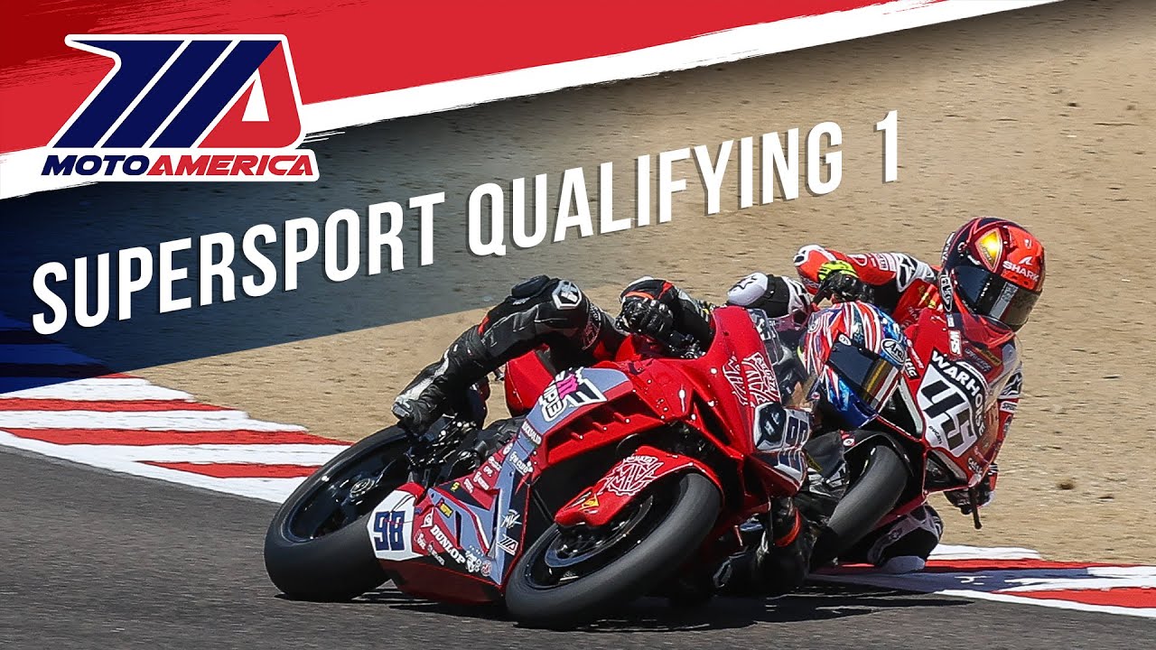 🏁 Motovation Supersport заняла 1-е место в квалификации на WeatherTech Raceway Laguna Seca 2025