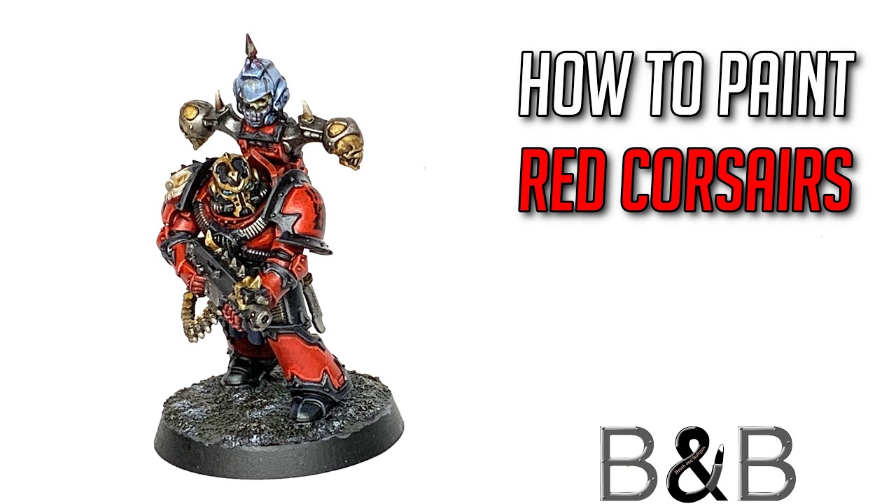 How to paint Red Corsairs