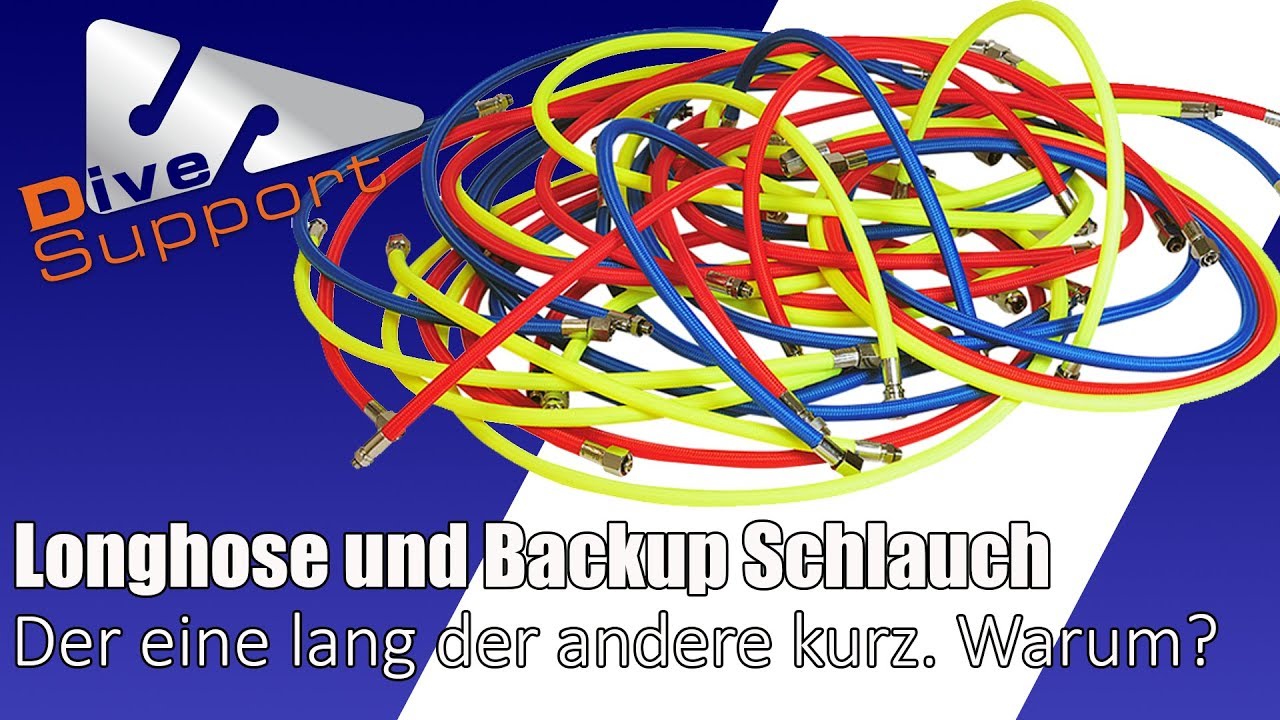 Wozu gibt es einen langen Schlauch und warum ist der Backup so kurz? | DiveSupport