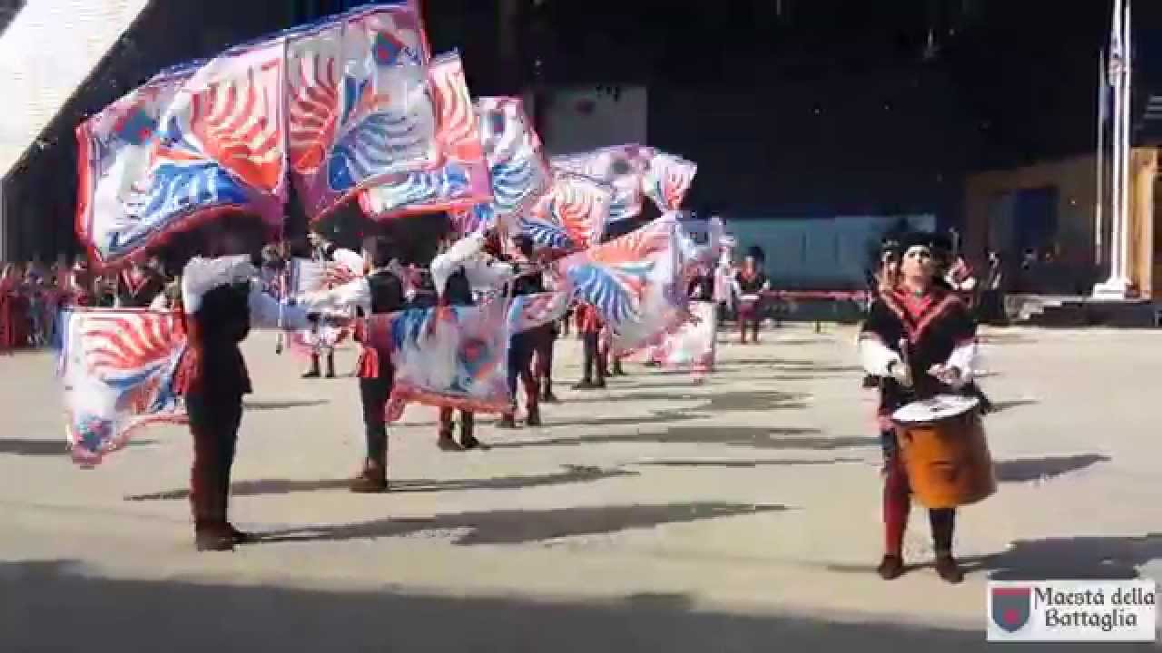 Spettacolo EXPO Milano 2015 - Sbandieratori Maestà della Battaglia