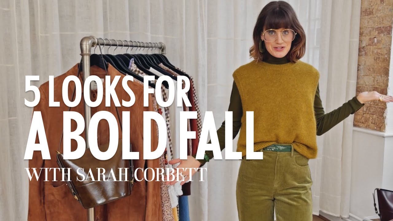 5 Outfits to Brighten Up Your Fall with Sarah Corbett | S&eacute;zane