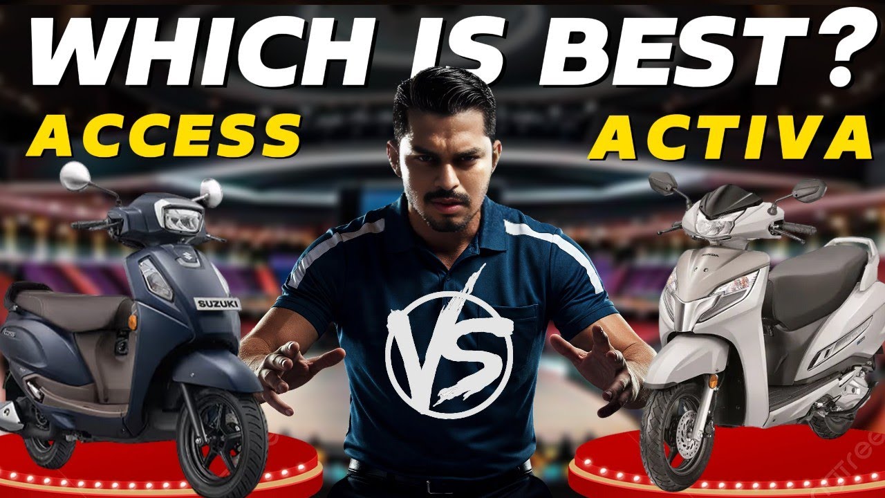 Какой скутер лучший в 2025 году? Access 125 против Activa 125🤔🥴 Сравнение на тамильском | Motogra...