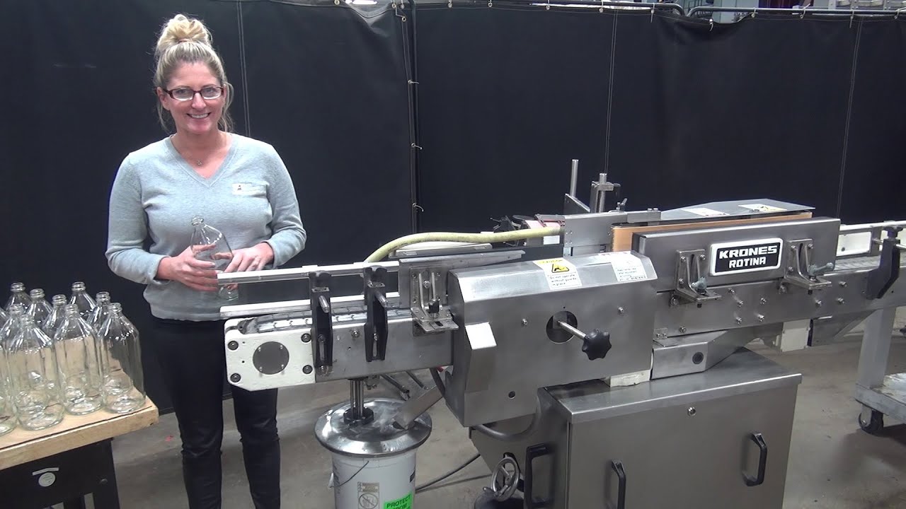 Krones Rotina Cold Glue Labeler
