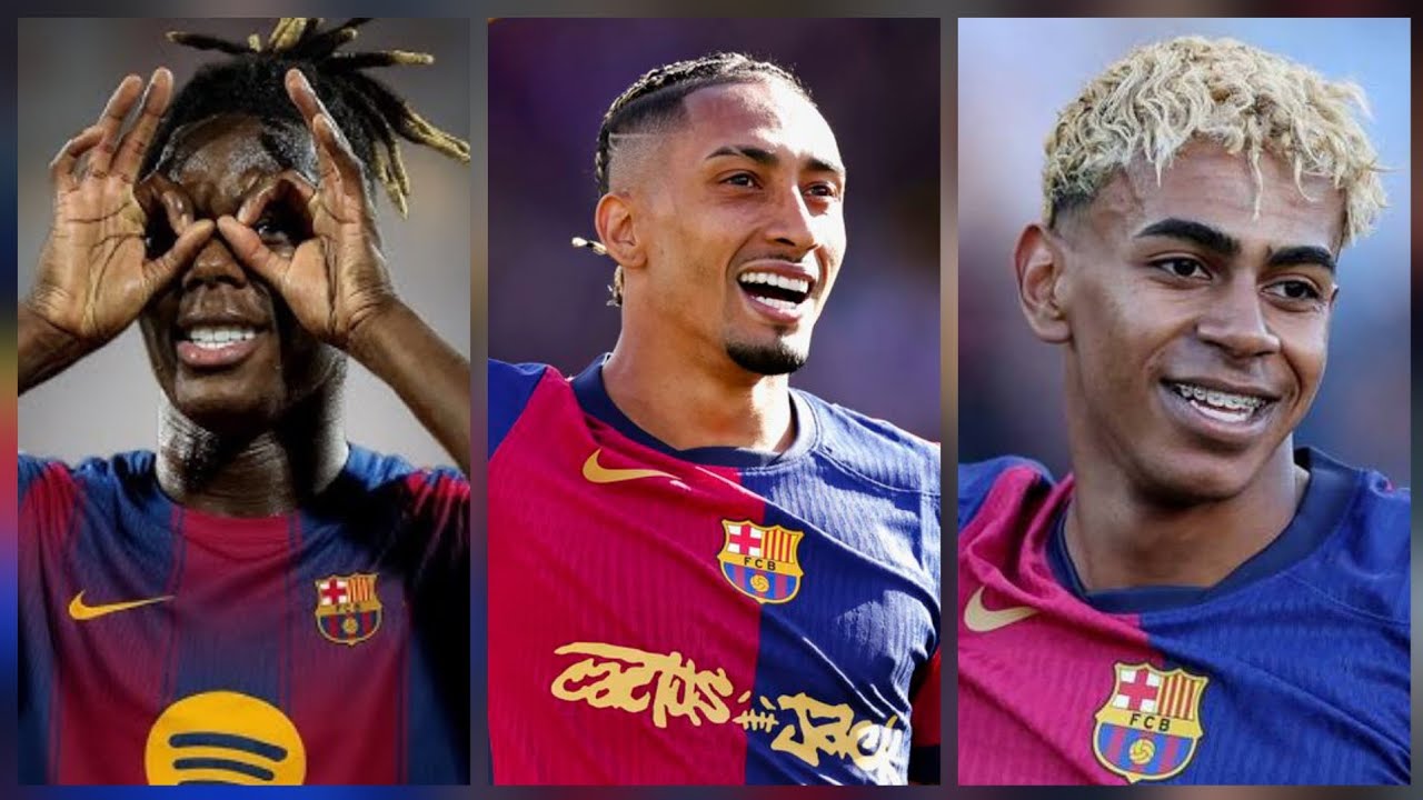 NICO WILLIAMS - RAPHINHA - LAMINE YAMAL / Trio magique du BARÇA !
