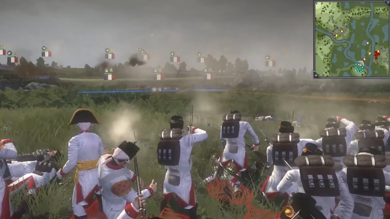 【龍拳】全軍破敵：拿破崙(Total War：Napoleon)｜歷史會戰：阿爾柯勒戰役｜我法國砲兵天下無敵！