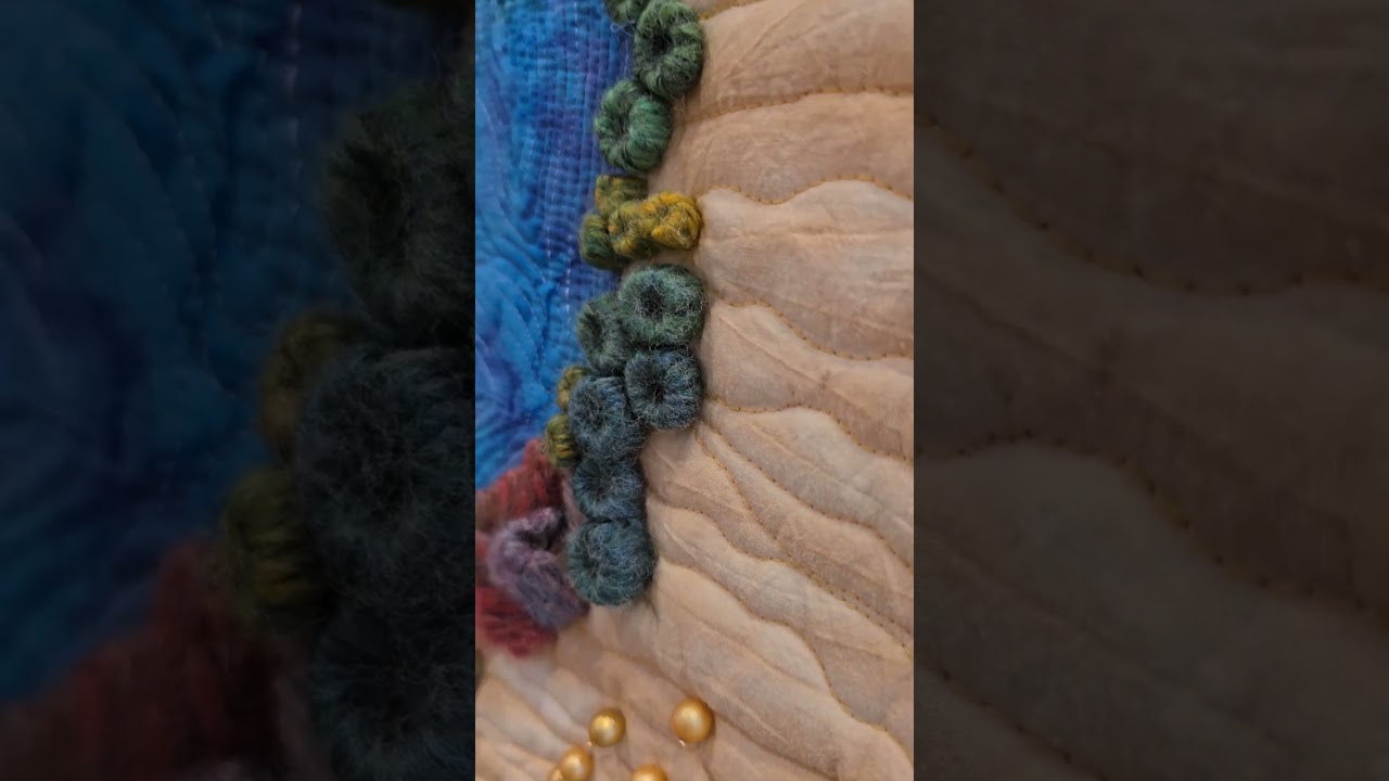 Пустыня и оазис #patchwork #textileart #пэчворк #выставка